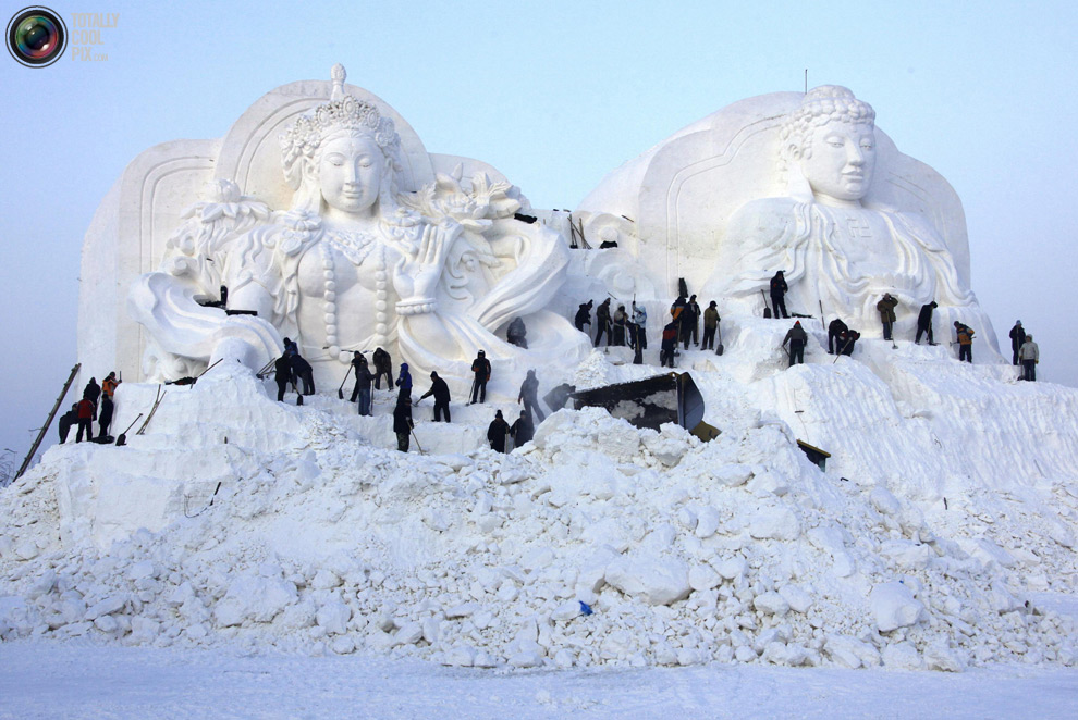 the ice festival will be